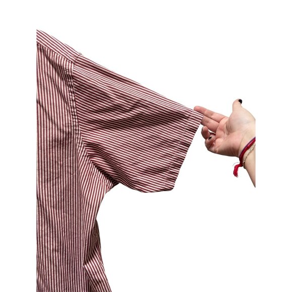 Ralph Lauren Mens Vintage Y2K Short Sleeve Striped Button Down Shirt  Size XXL - Picture 10 of 13